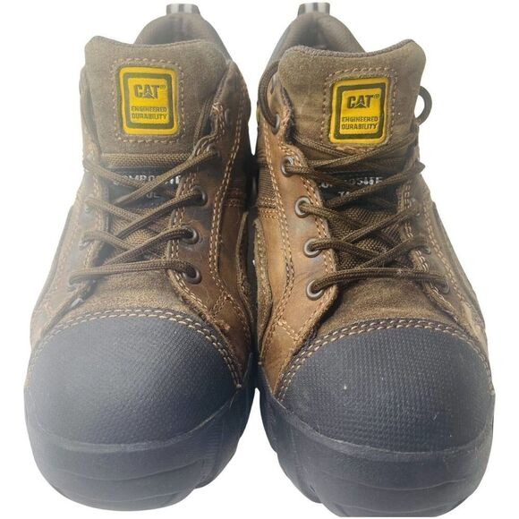 Caterpillar Women's Argon Work Shoe ASTM rated Compsite Toe Size 9 - Picture 2 of 10